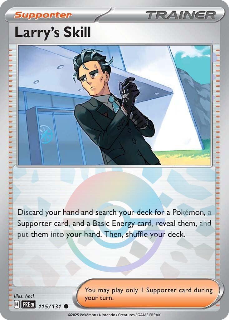 Larry's Skill (Poke Ball 115)