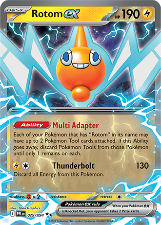 Rotom ex (PFL 029)