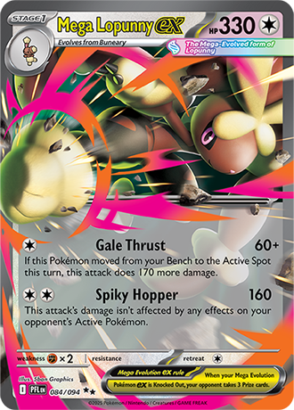 Mega Lopunny ex (PFL 084)