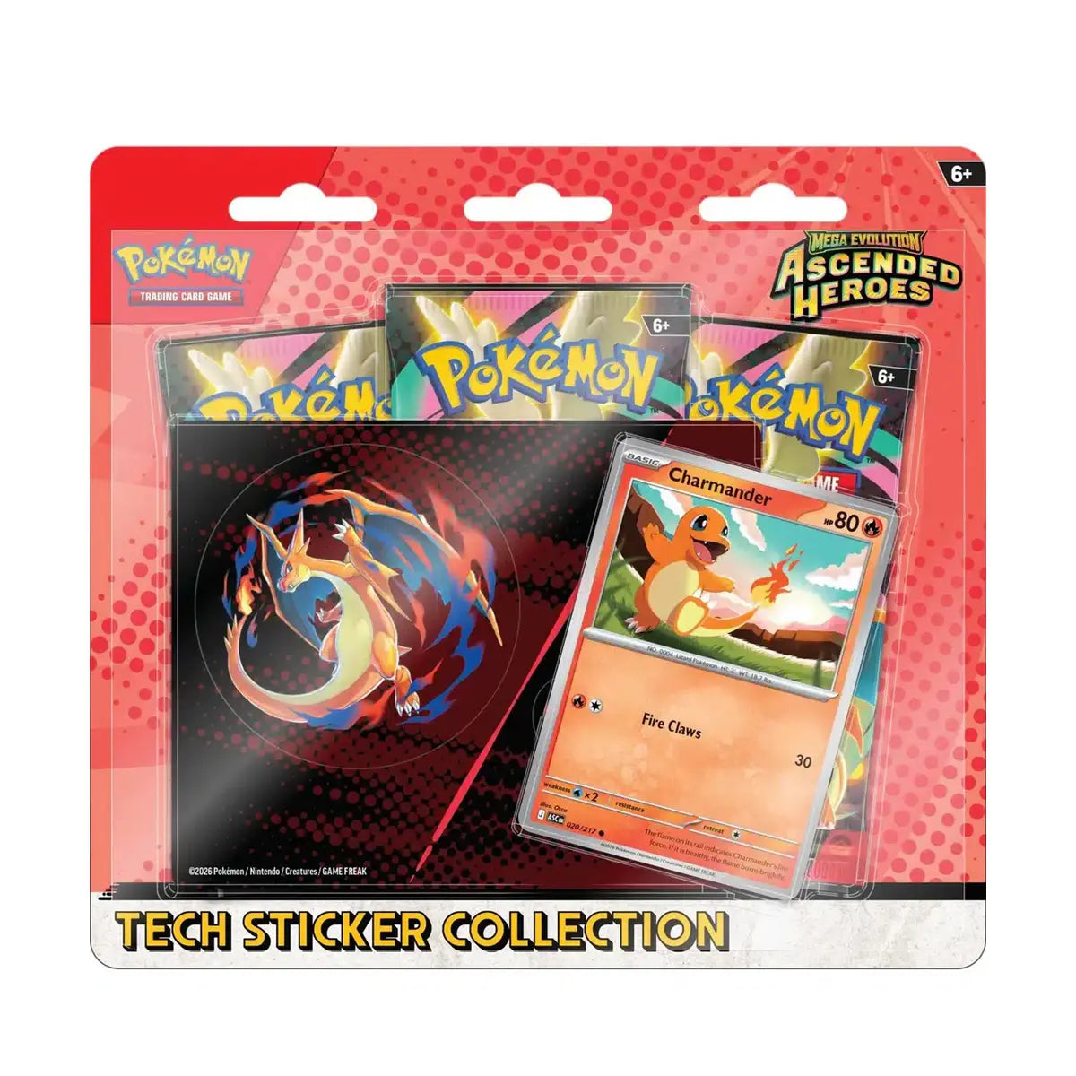 Ascended Heroes Tech Sticker Collection Charmander