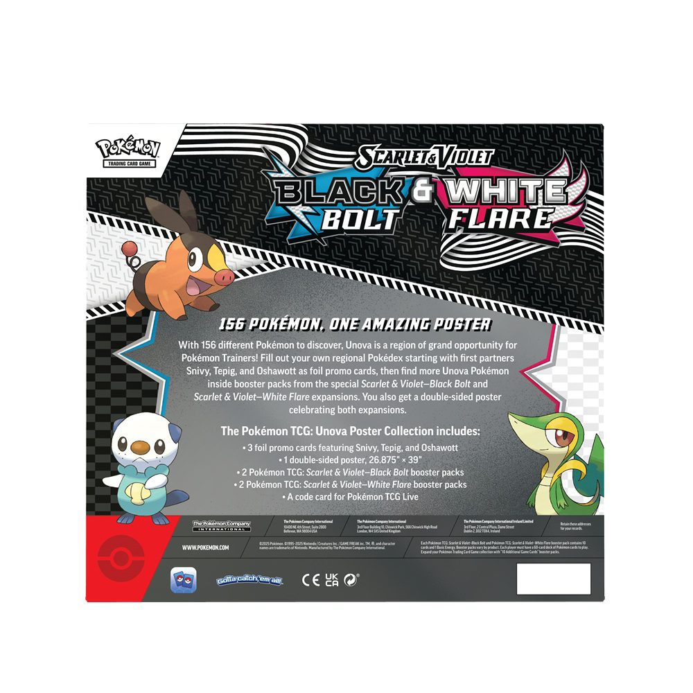 Black Bolt & White Flare Poster Collection