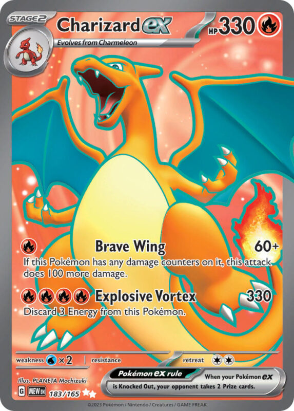 Charizard ex (MEW 183)