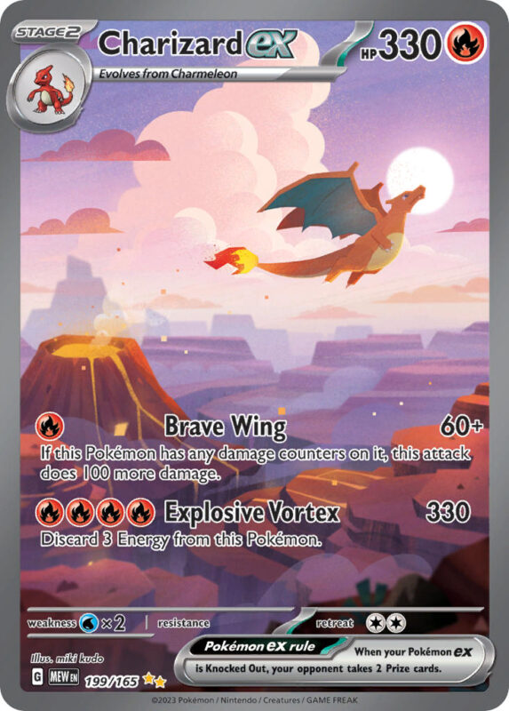 Charizard ex (MEW 199)