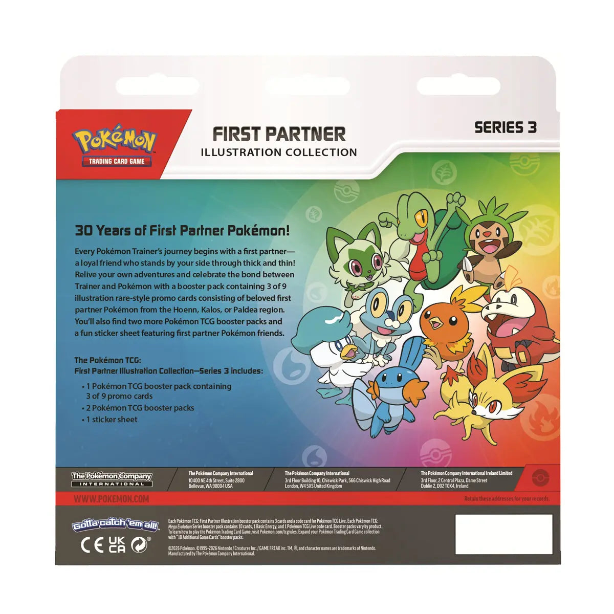 Pre-Order First Partner Illustration Collection – Series 3