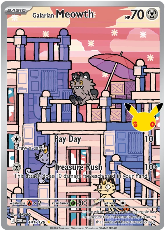 Galarian Meowth (30C 141)