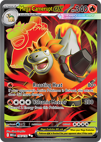 Mega Camerupt ex (MEG 156)