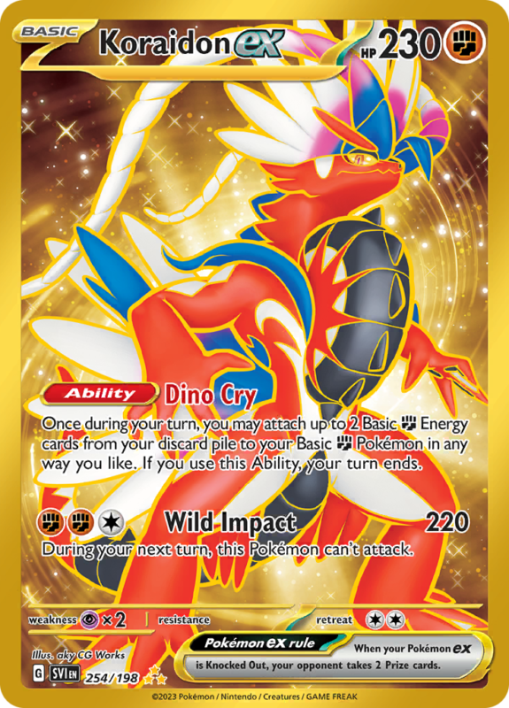 Koraidon ex (SVI 254)