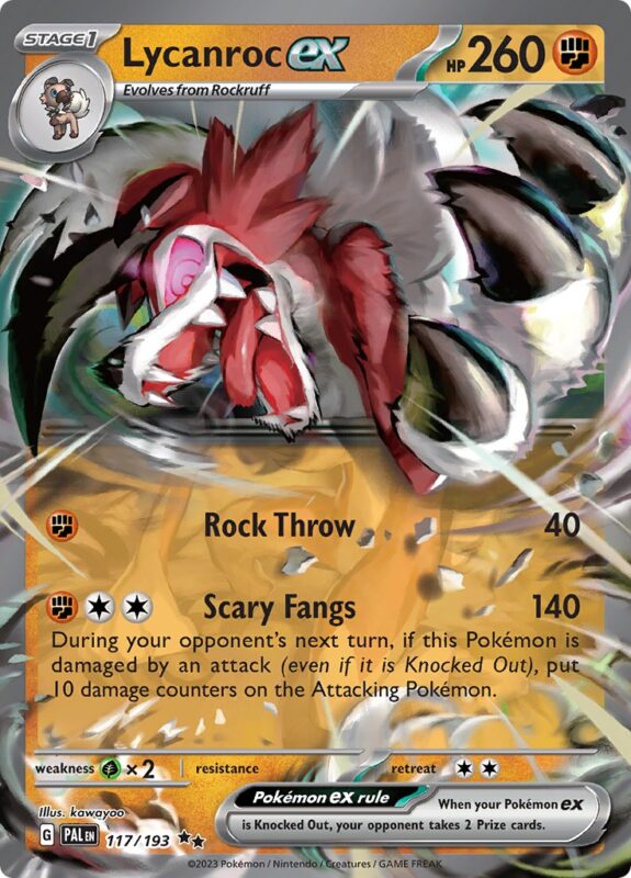 Lycanroc ex (PAL 117)