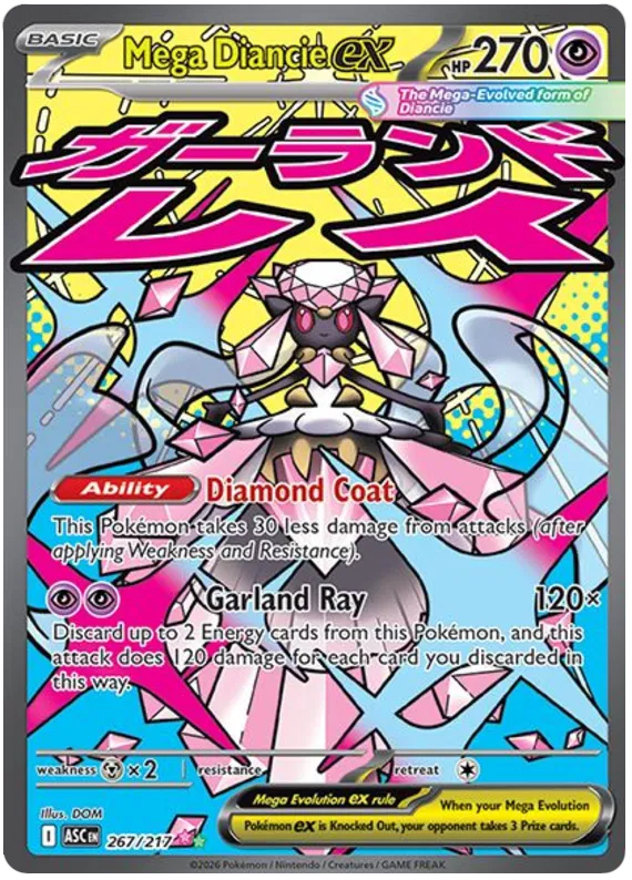 Mega Diancie ex (ASC 267)