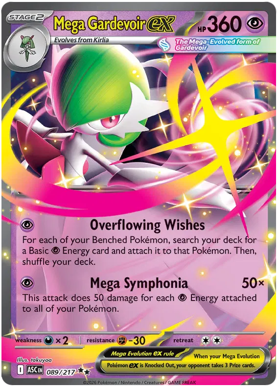 Mega Gardevoir ex (ASC 089)