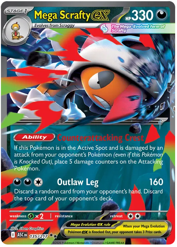 Mega Scrafty ex (ASC 135)