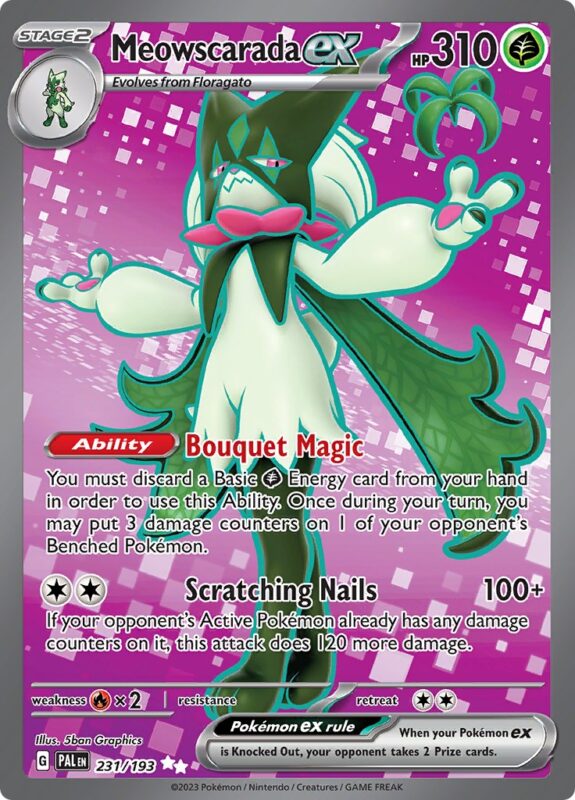 Meowscarada ex (PAL 231)