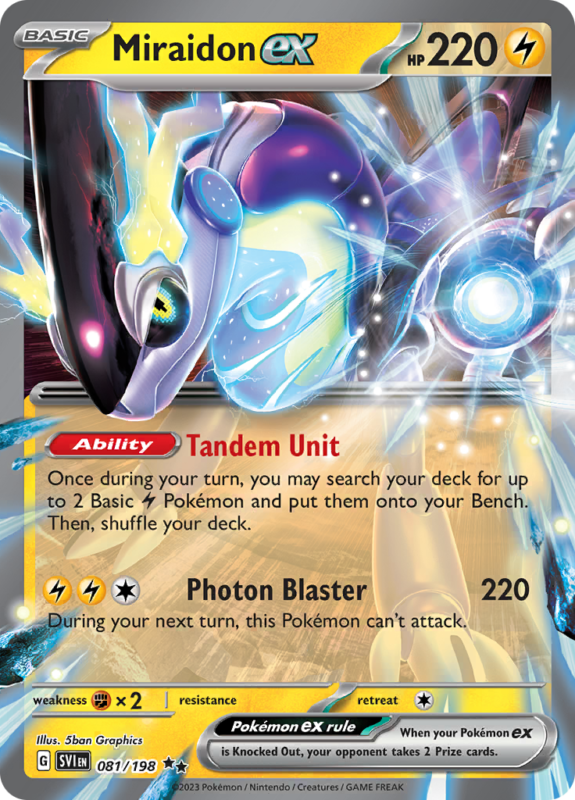 Miraidon ex (SVI 081)