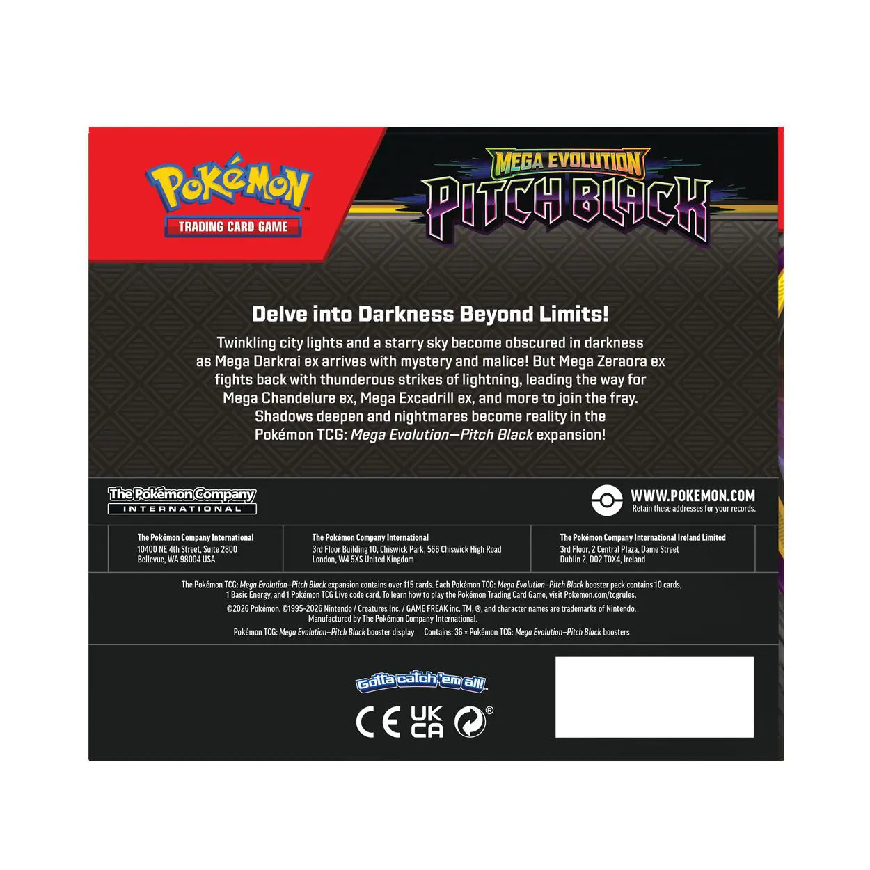 (Pre-order) Pitch Black Booster Box