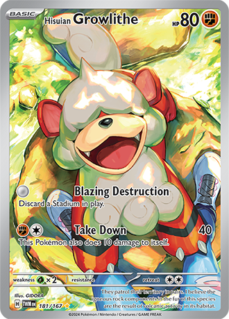 Hisuian Growlithe (TWM 181)