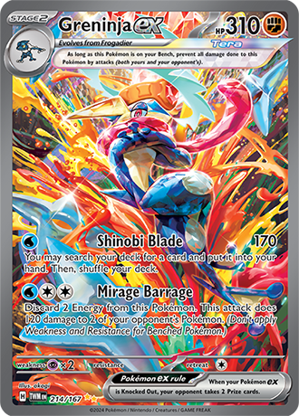 Greninja ex (TWM 214)