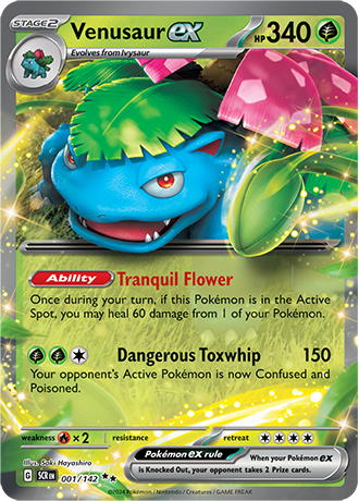 Venusaur ex (SCR 001)