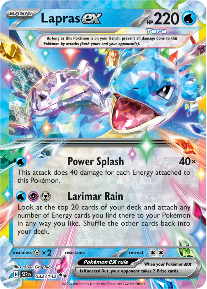 Lapras ex (SCR 032)