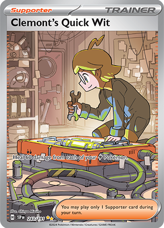 Clemont's Quick Wit (SSP 243)