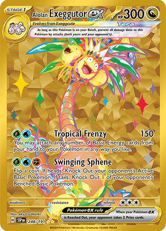 Alolan Exeggutor ex (SSP 248)