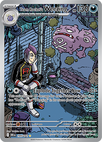 Team Rocket's Weezing (DRI 199)