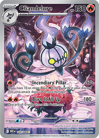 Chandelure (WHT 103)