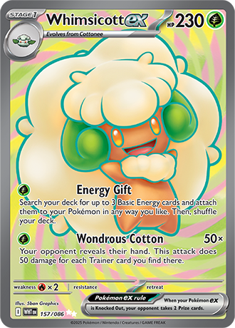 Whimsicott ex (WHT 157)
