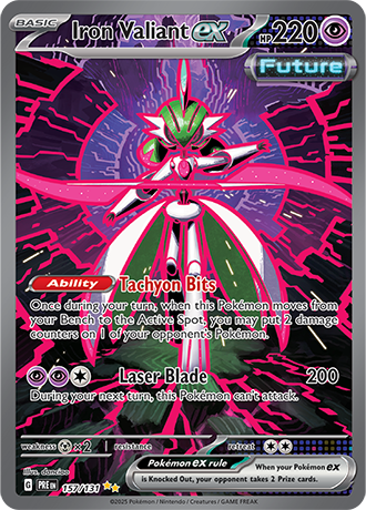 Iron Valiant ex (PRE 157)