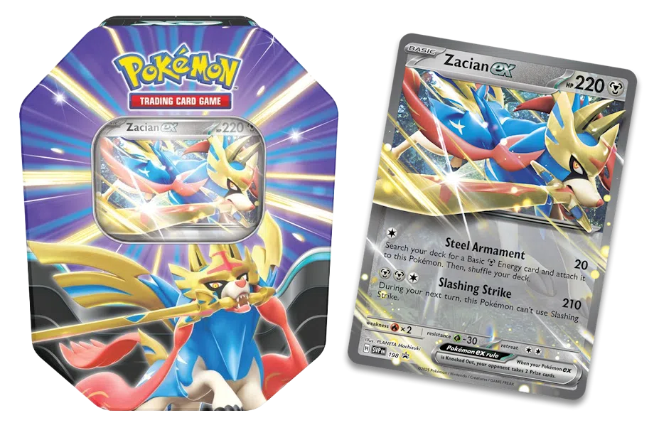 Slashing Legends Tin: Zacian