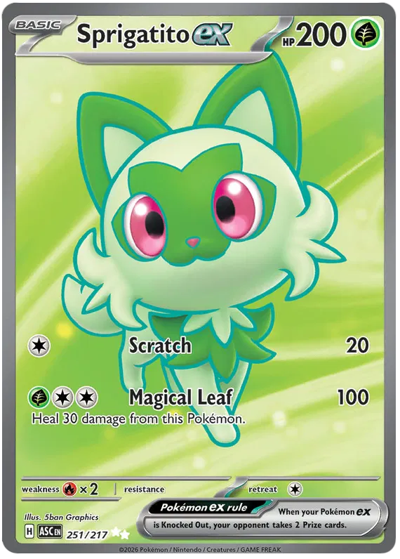 Sprigatito ex (ASC 251)