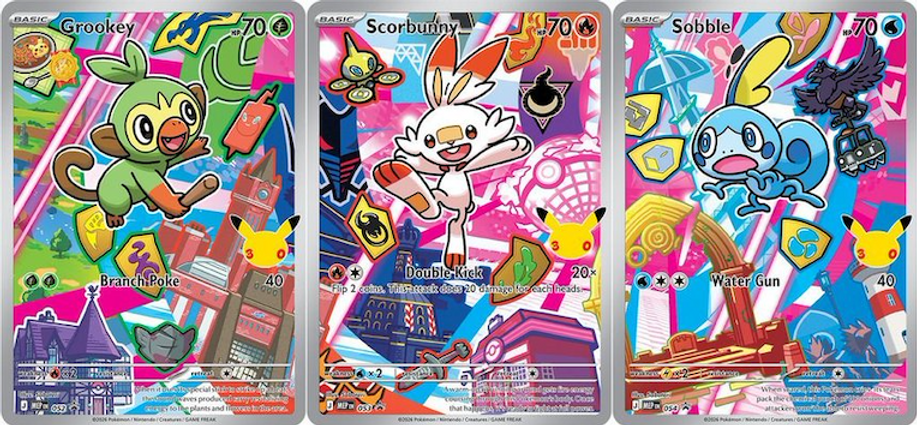 30th Anniversary Illustration Collection Set - Galar