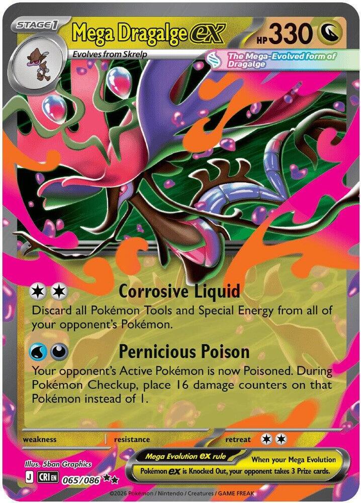Mega Dragalge ex (CRI 065)