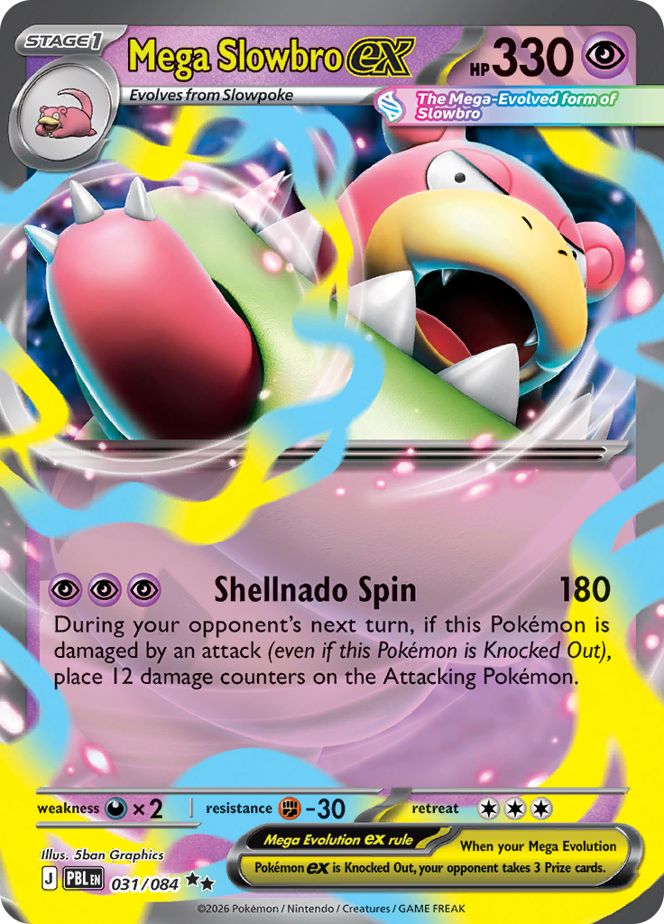 Mega Slowbro ex (PBL 031)