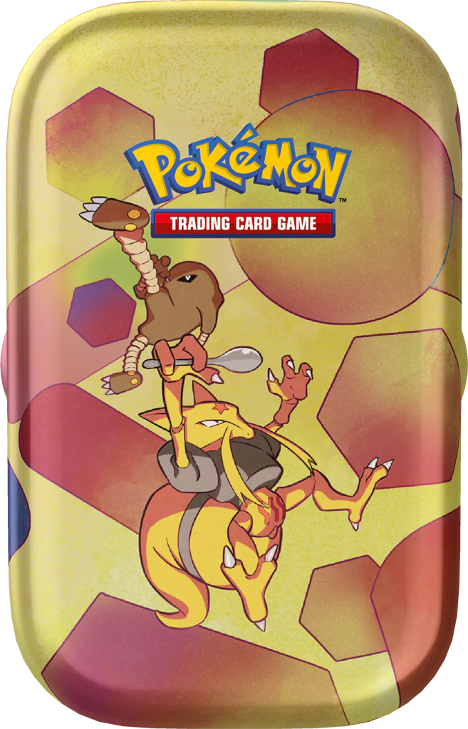 Pokemon Scarlet & Violet 151 Mini Tin Hitmonlee & Kadabra