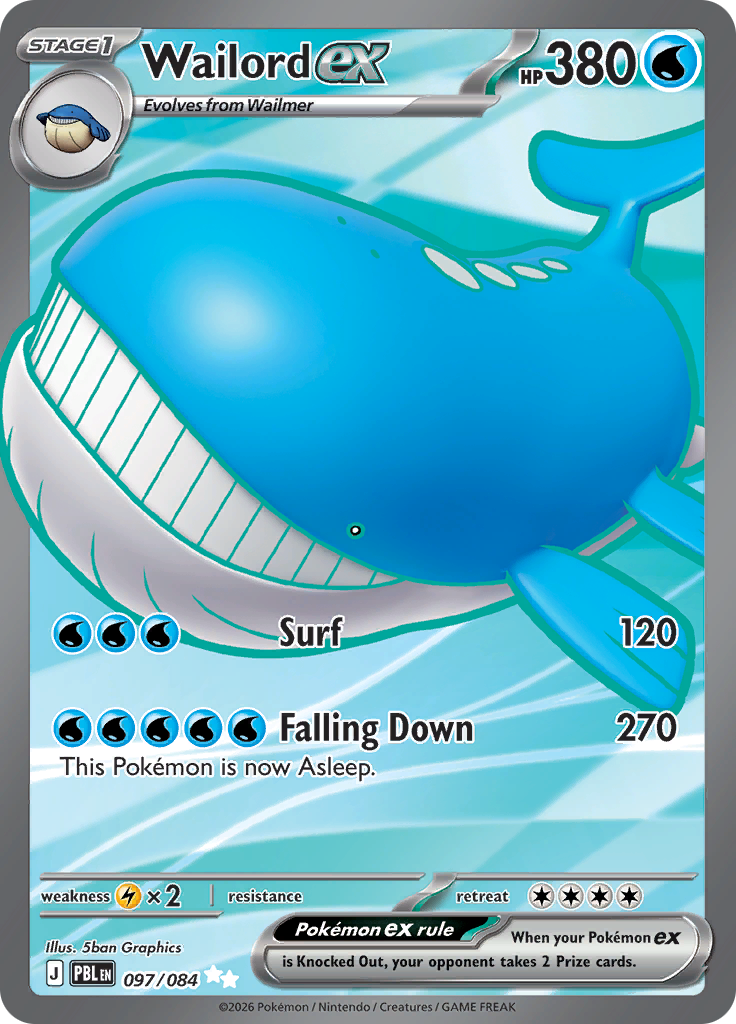 Wailord ex (PBL 097)
