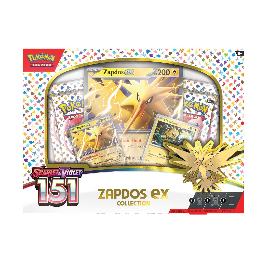 151 Zapdos EX Collection Box
