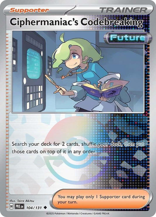 Ciphermaniac's Codebreaking (Poke Ball 104)