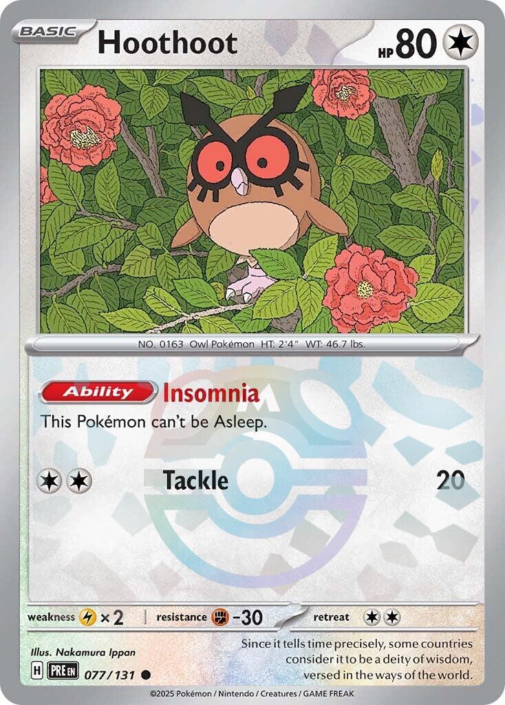 Hoothoot (xPRE 077)