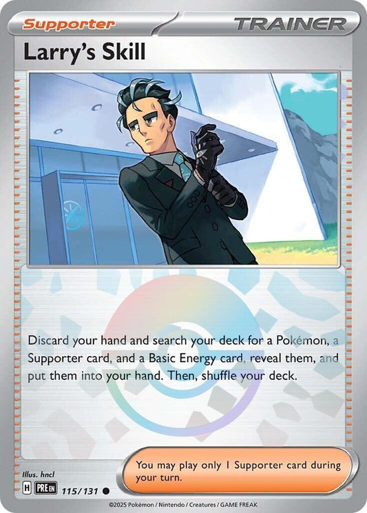 Larry's Skill (Poke Ball 115)