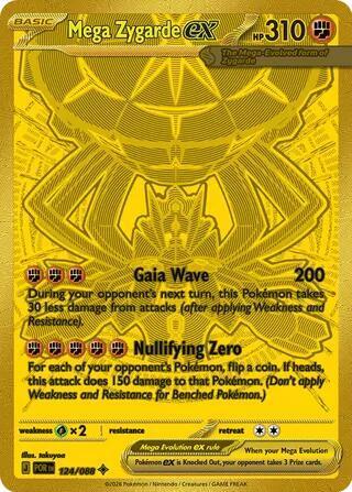 Mega Zygarde ex (POR 124)