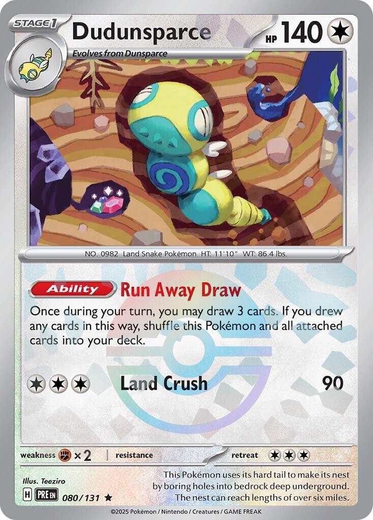 Dudunsparce (Poke Ball 80)