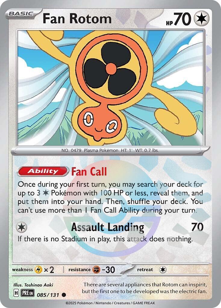 Fan Rotom (Poke Ball 085)