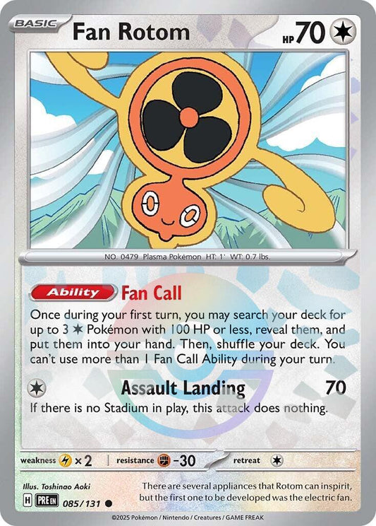 Fan Rotom (Poke Ball 085)