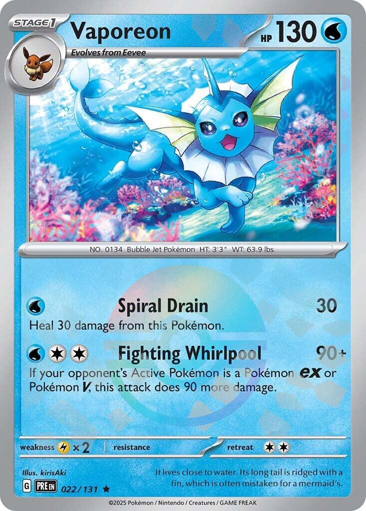 Vaporeon (Poke Ball 022)