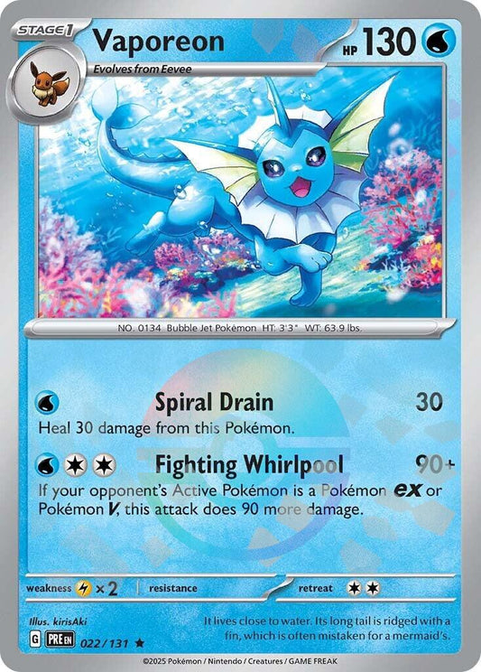Vaporeon (Poke Ball 022)