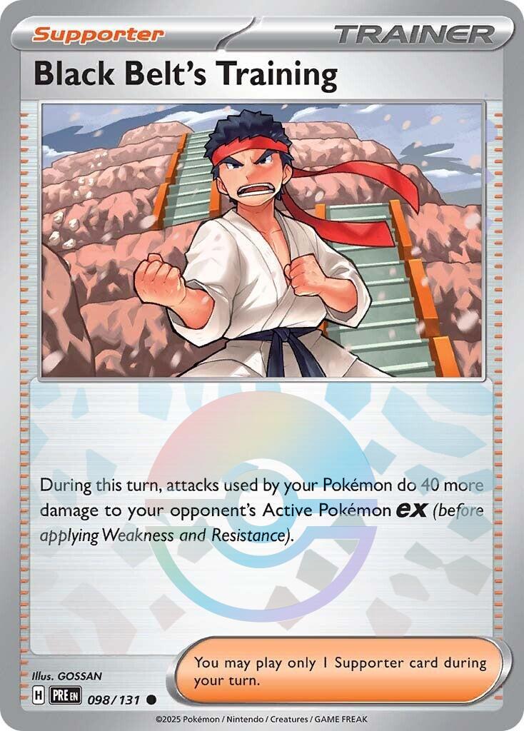 Black Belt's Training (Poke Ball 098)