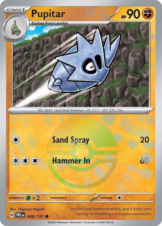 Pupitar (Poke Ball 048)