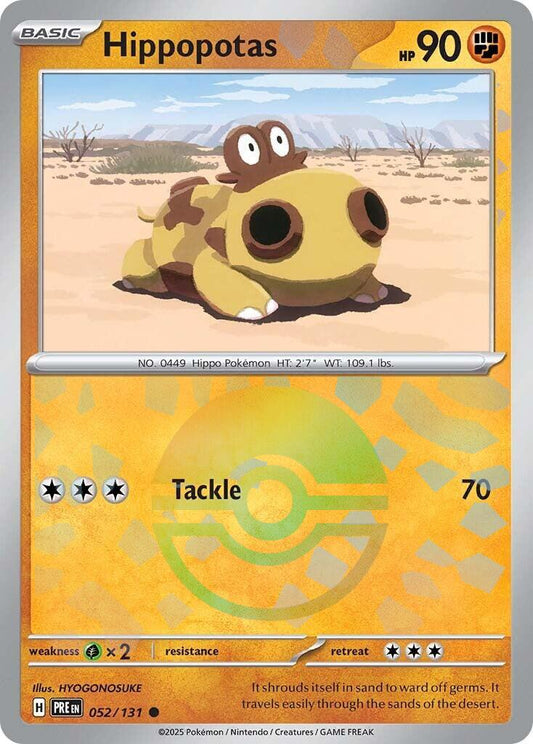 Hippopotas (Poke Ball 052)