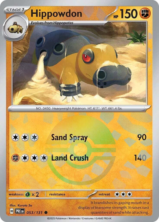 Hippowdon (Poke Ball 053)