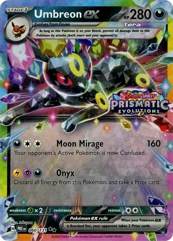 Umbreon ex (xPRE 060)